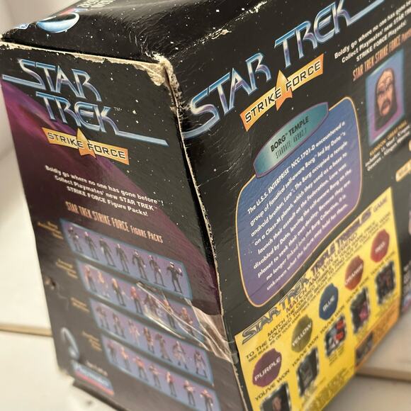 Star Trek Strike Force Borg Temple Playmates Action Figures New In Box - Picture 5 of 14